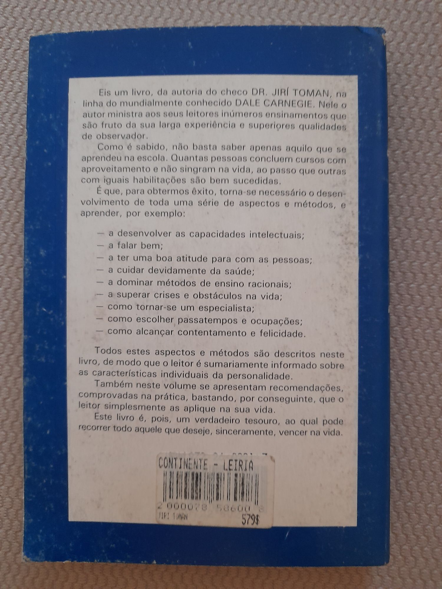 Livro "Como desenvolver todos os aspectos da nossa personalidade"