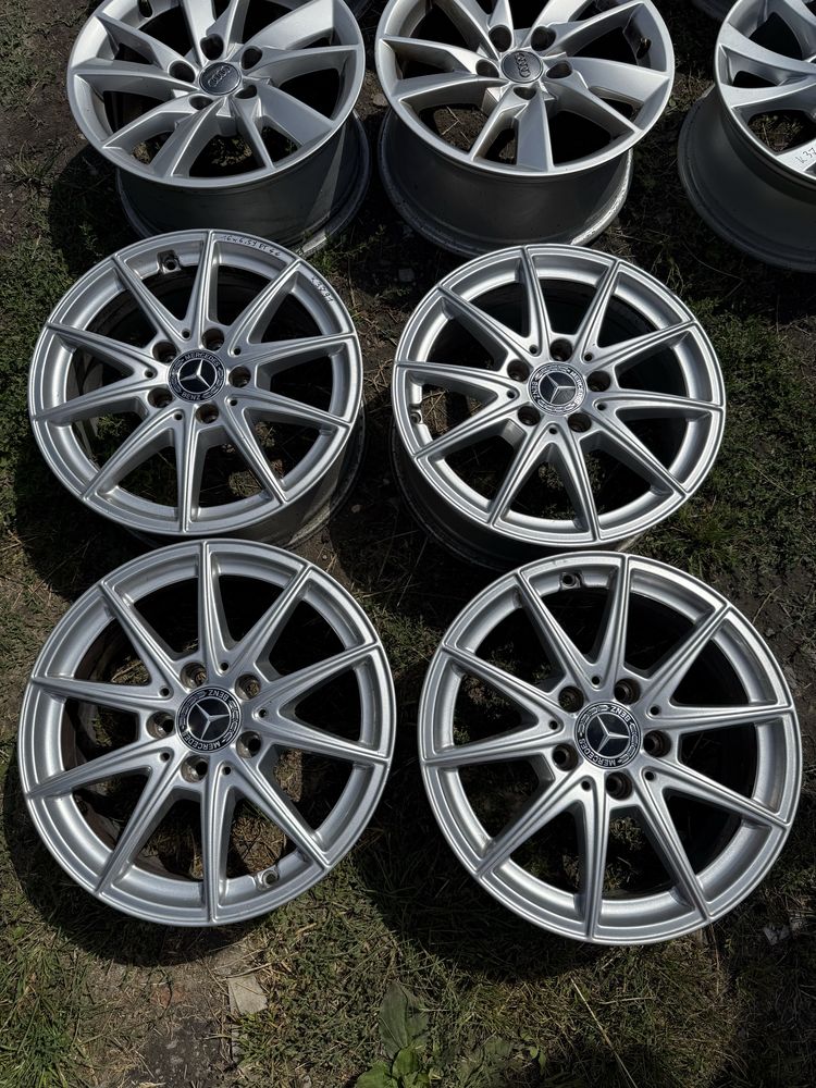 Felgi aluminiowe 5x112 16x6,5j et44 Mercedes Vw Skoda Seat Audi