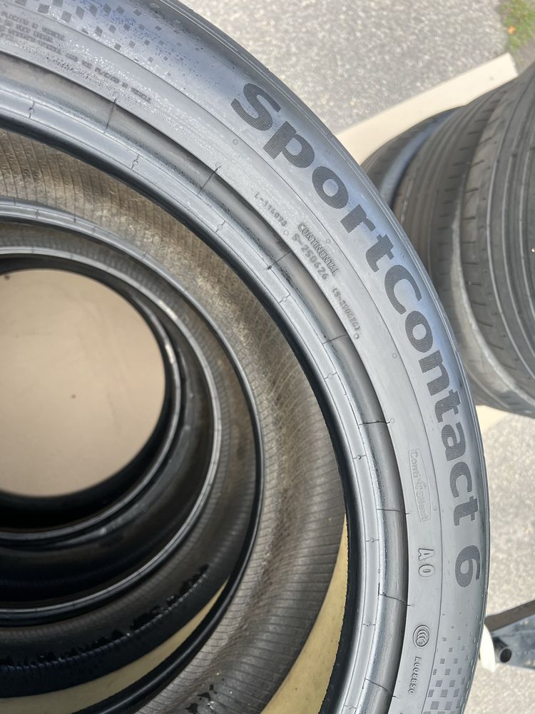 285/40 R22 Continental SportContact 6 Гума. Колеса Резина Континенталь