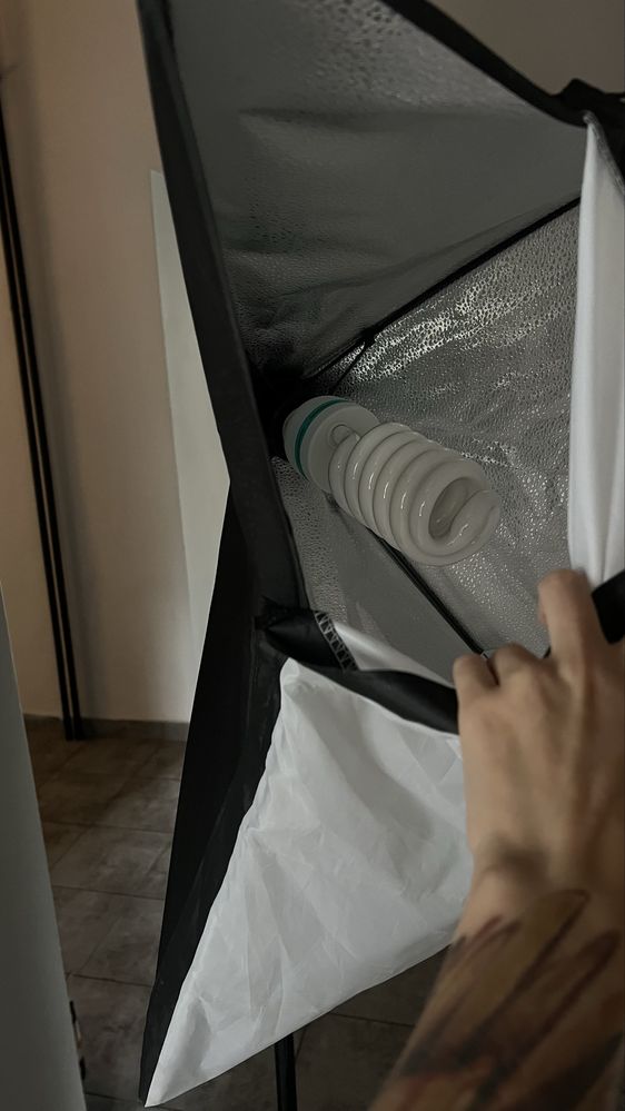Lampa studyjna Soft Box Zestaw 2 szt