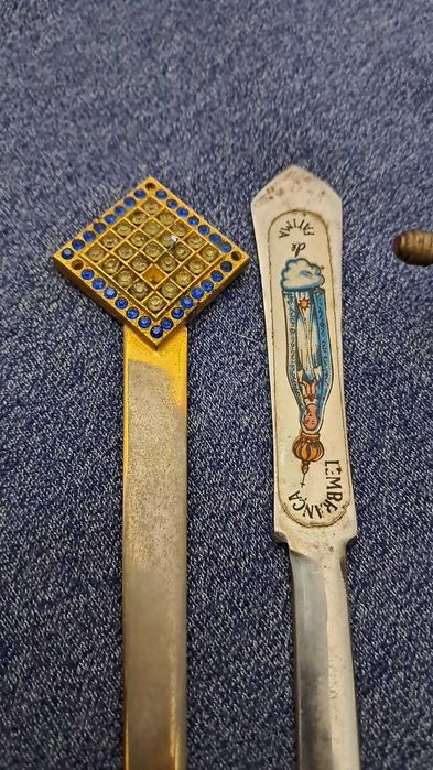 Conjunto de 4 Abre Cartas Antigos