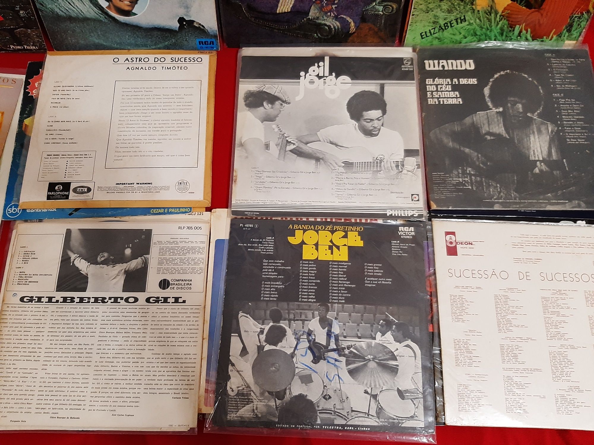 29 DISCOS VINIL MÚSICA brasileira