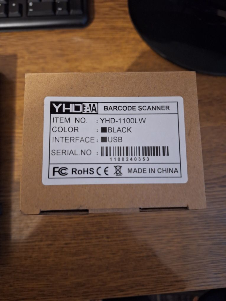 Czytnik Kodów Barcode YHD-1100lw