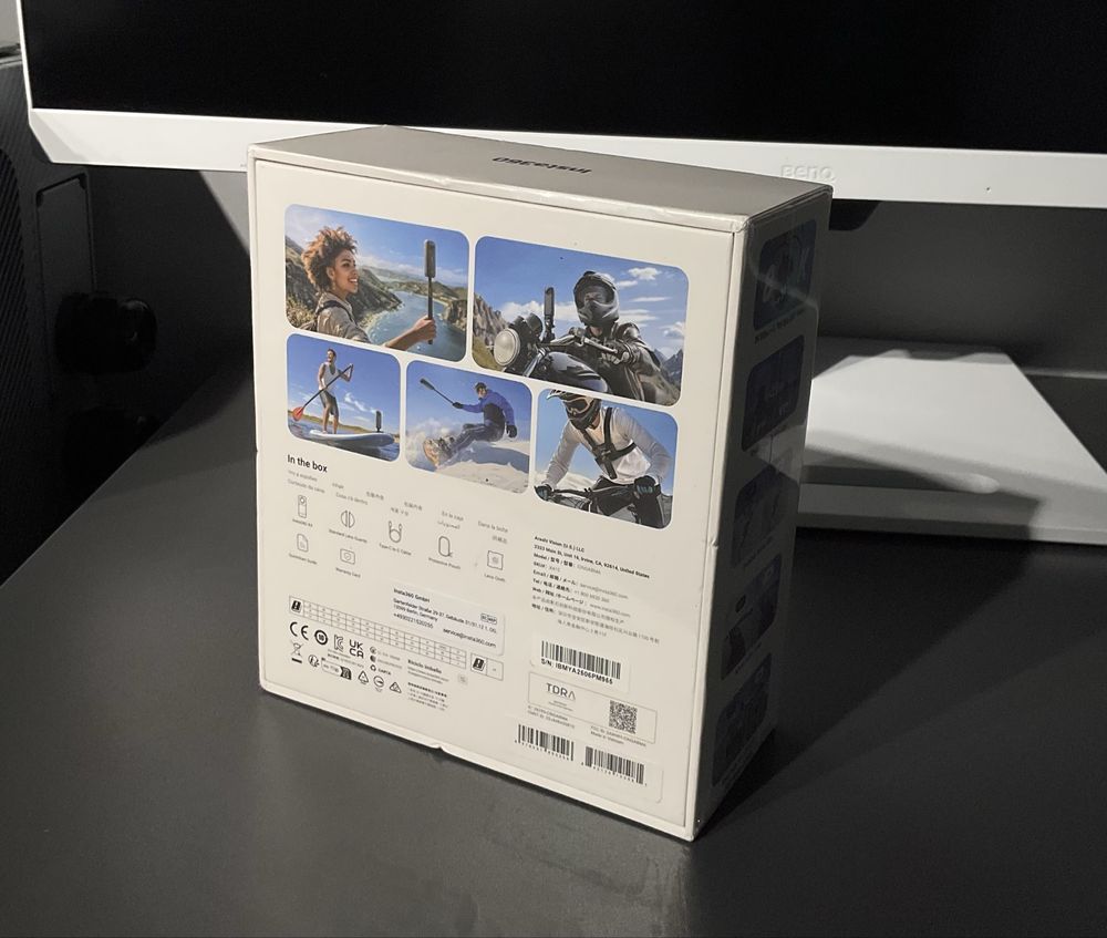Екшн-камера Insta360 X4 8K Standard Bundle (CINSABMA)