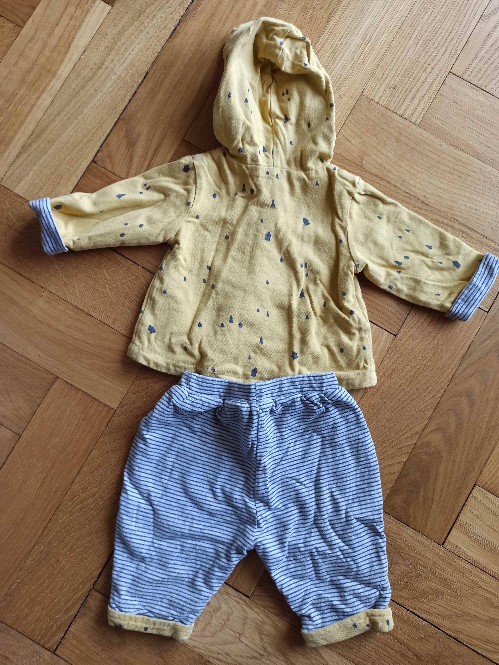 Bluza i spodenki, komplet Mamas & Papas, na 4,5kg / r. 62 , niemowlę