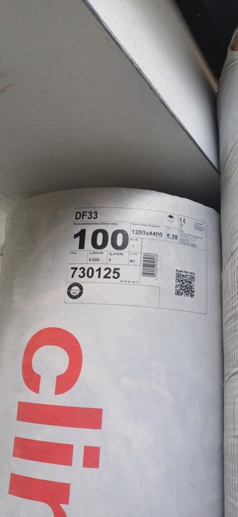 Wełna Climowool DF33 10 cm