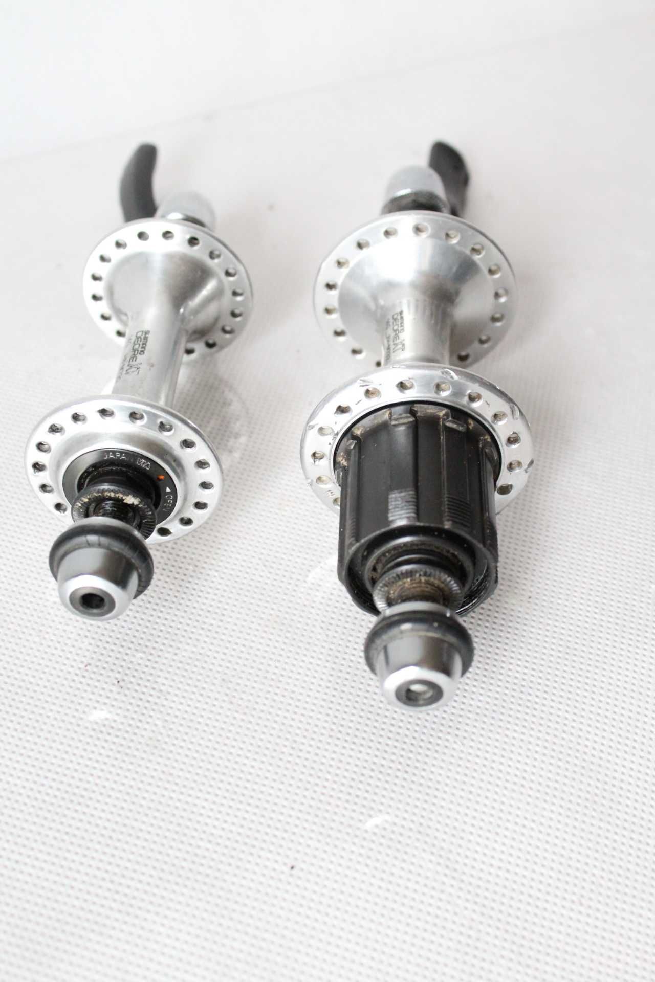 piasty shimano DEORE XT retro mtb M732 M730 36H 100/135mm  7sp era cj7