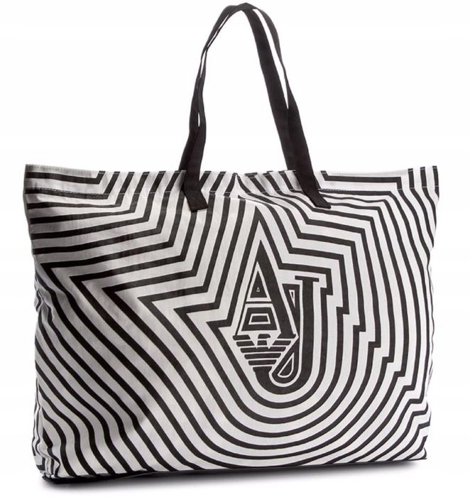 ARMANI JEANS - Torba na zakupy shopper składana