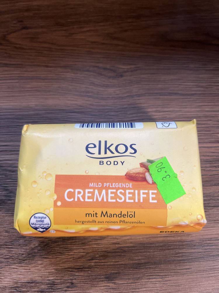 Elkos Cremeseife Mydło z Olejkiem Migdałowym 150g