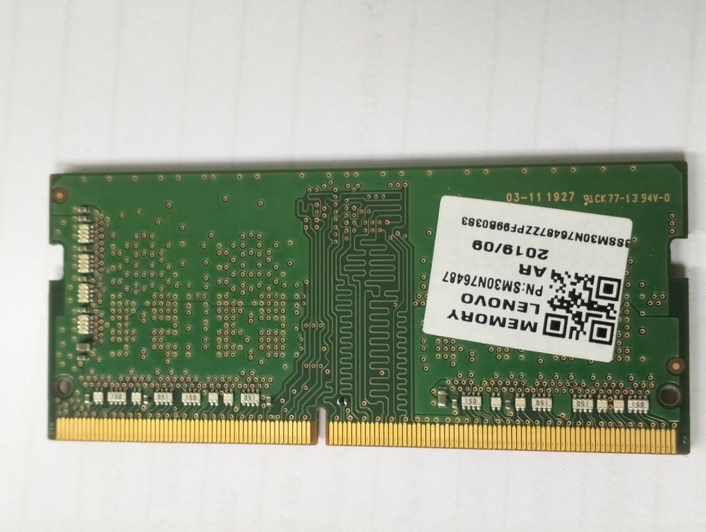 Оперативна пам'ять Samsung 4Gb DDR4 M471A5244CBO-CTD 2666MHz