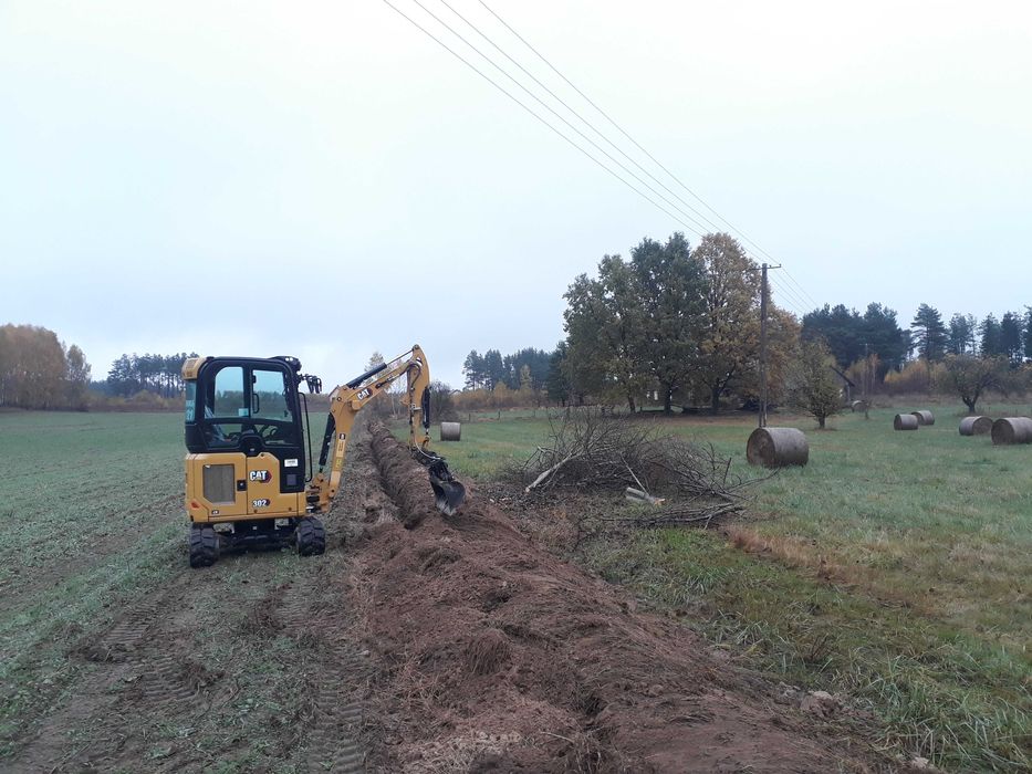 Usługi Minikoparką Gródek, Michałowo, Krynki , Narew