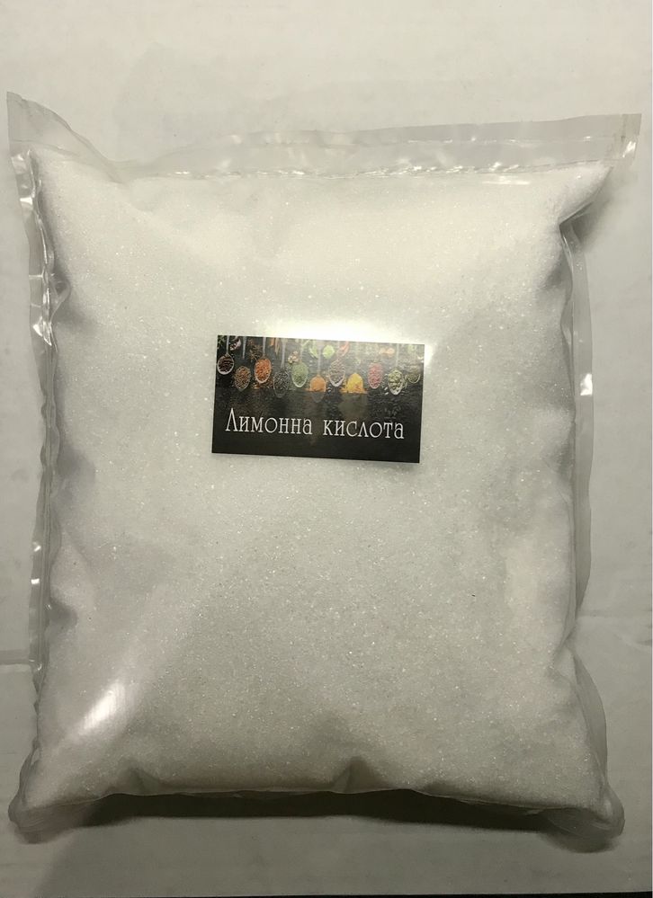 Лимонная кислота пищевая Citric Acid Е-330 25 кг