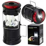 Lampka turystyczna LED latarka biwakowa lampa camping 3w1 + baterie