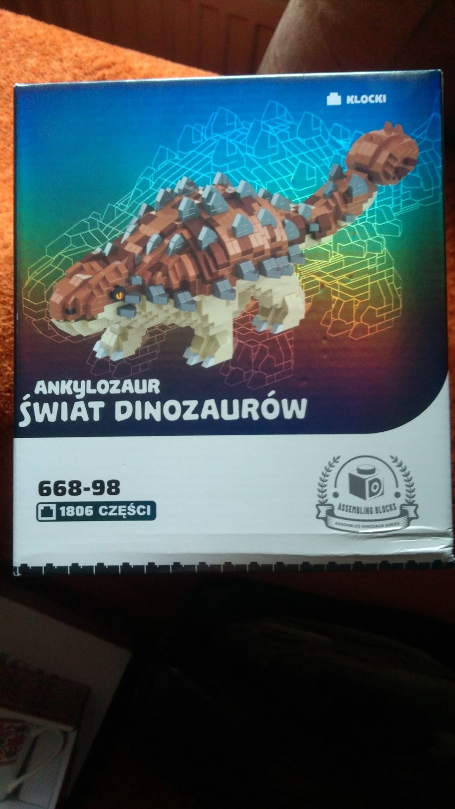 Dinozaur klocki świat dinozaurów