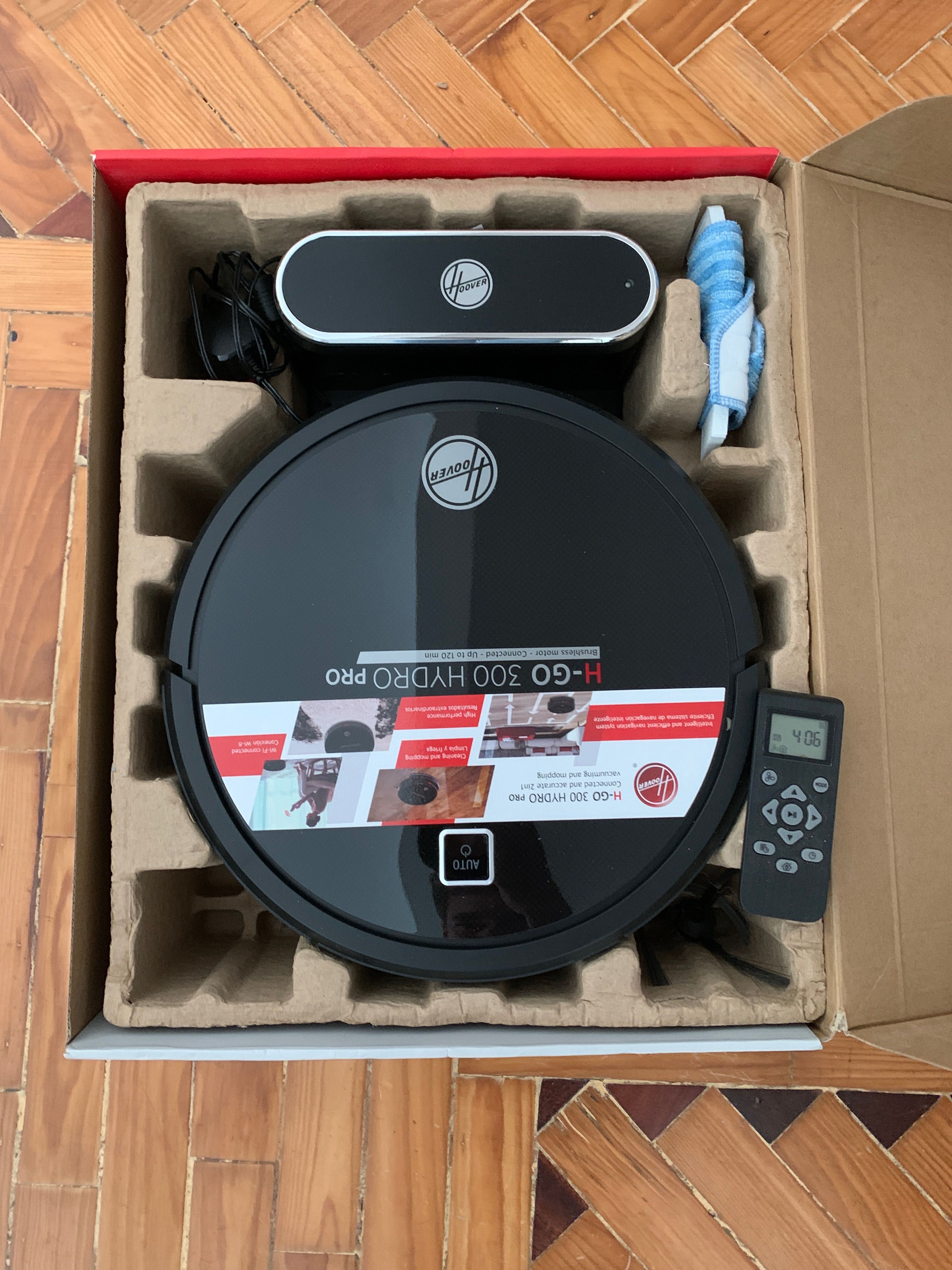 robô aspirador c/ esfregona (H go 300 hydro pro)