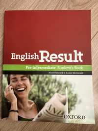 English Result Pre-interm. Student’s book Oxford. Nie zapisana