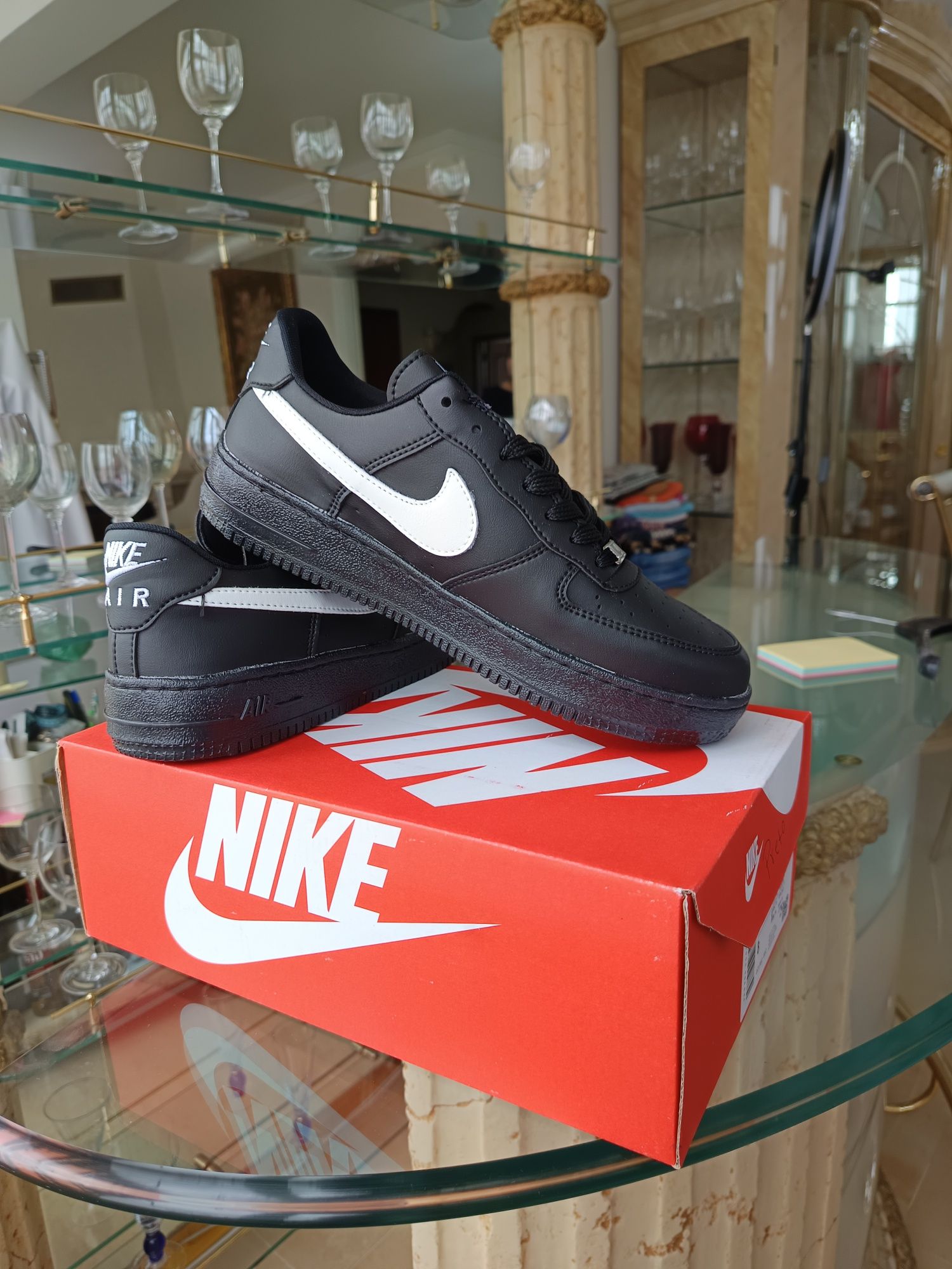Tenis Nike airforce pretos
