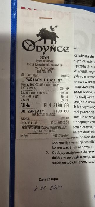 Wykrywacz metali Minelab Equinox 800 na gwarancji