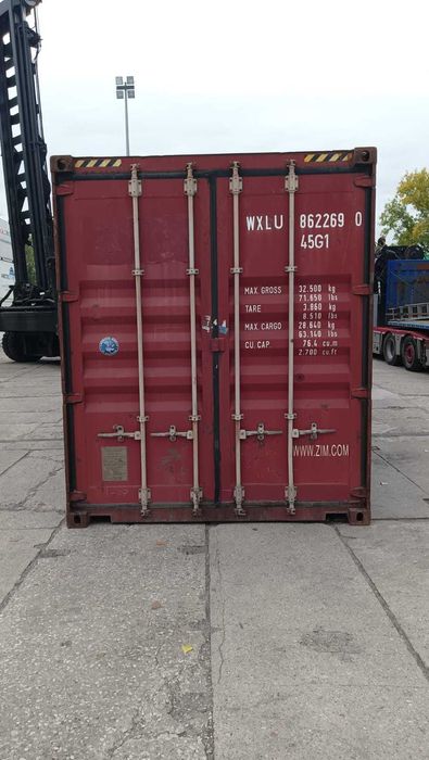 Kontener morski - 12 metrowy, 40 HC - sprzedam-EP