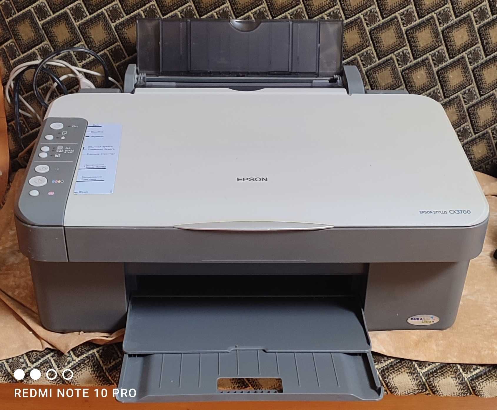 Принтер Epson stylus CX3700, model C241A, 3 в 1,струменевий,кольоровий