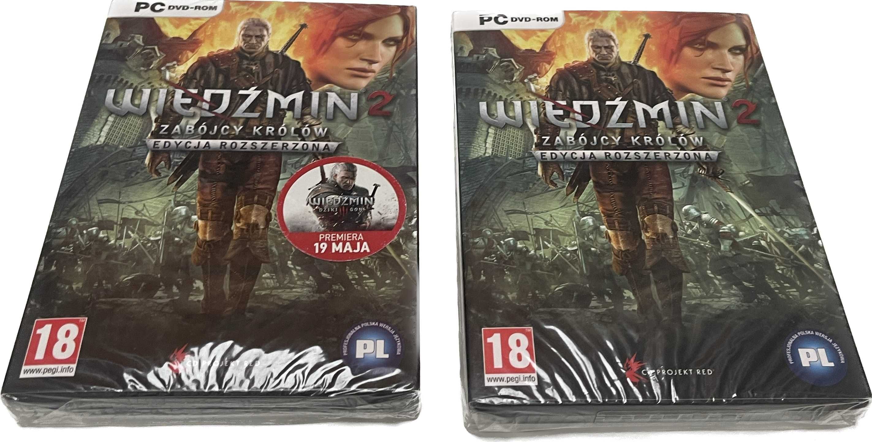 Wiedźmin 2 -PC.  Nowa w folii. Dla kolekcjonera