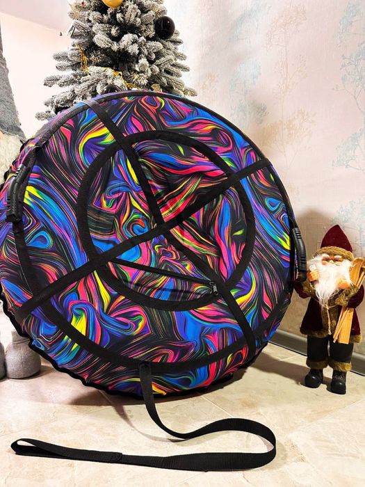 Тюбинг тюбінг надувний санки надувні плюшка ватрушка для снігу та води