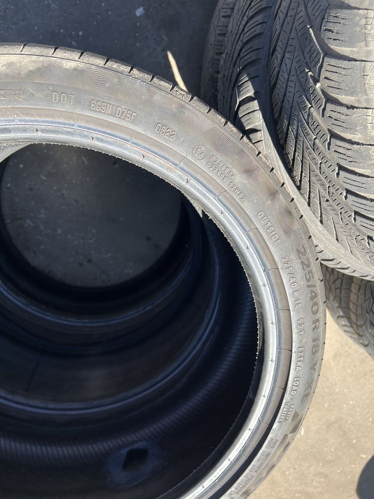 Шини 225/40 R18 michelin continental Y XL