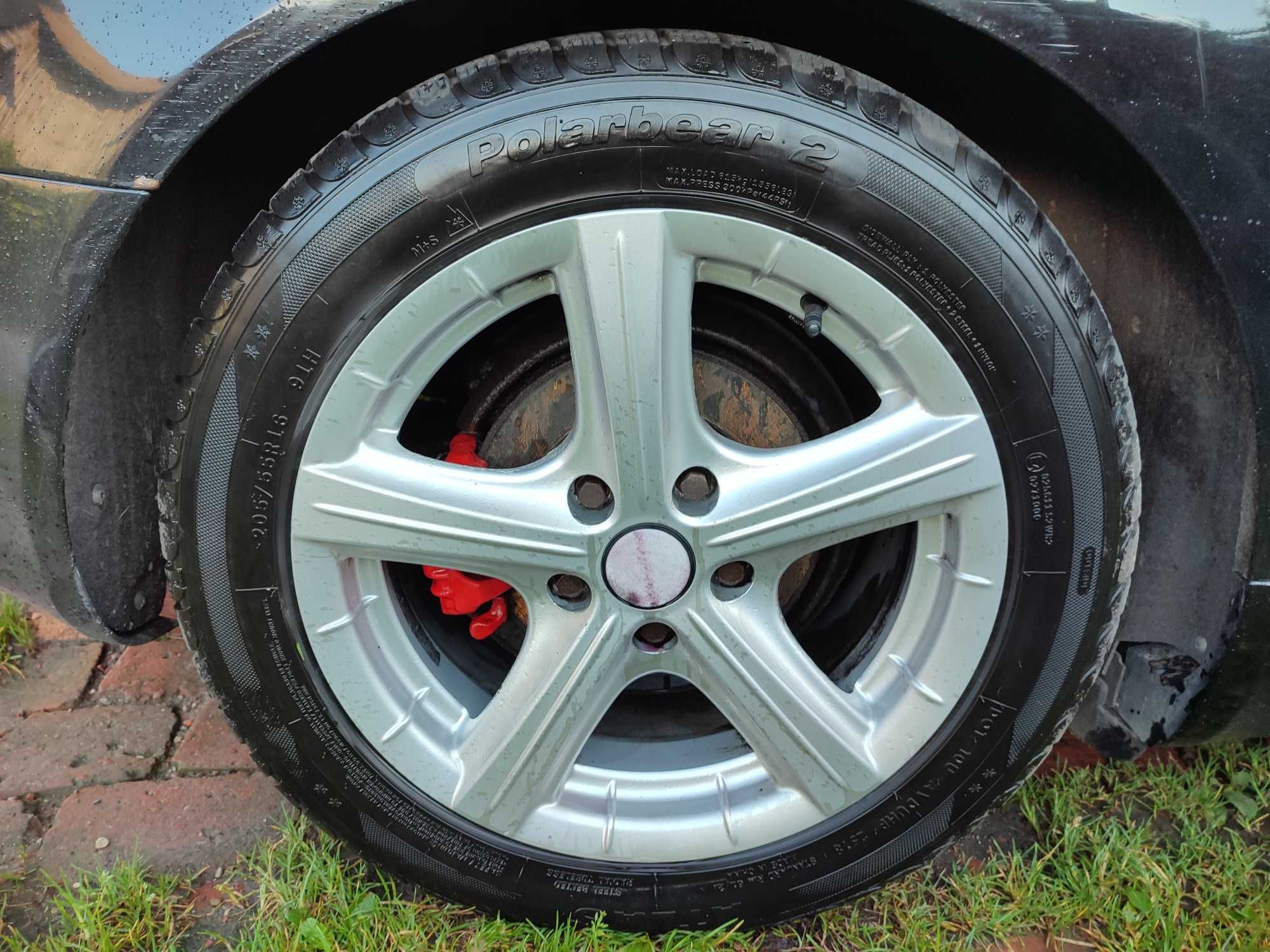 Felgi 5 x 112 16 " z oponami zimowymi audi VW