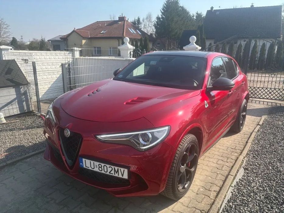 Alfa Romeo Stelvio Quadrifoglio Gwarancja 2027, niski przebieg salon PL CESJA