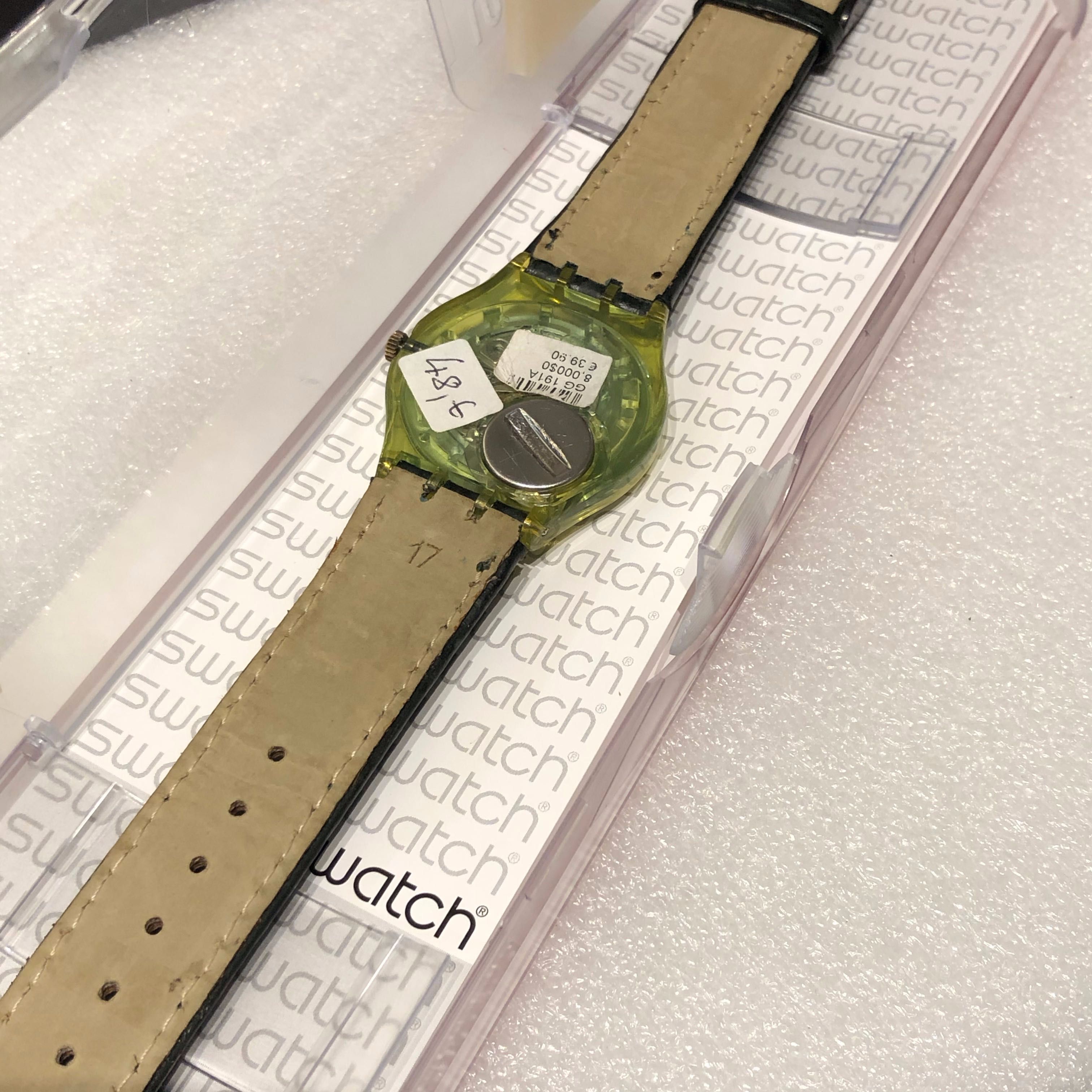 Relógio Swatch GG191A, Novo, Nunca Usado na caixa