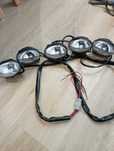 Lampy halogenowe samochodowe 5 szt.