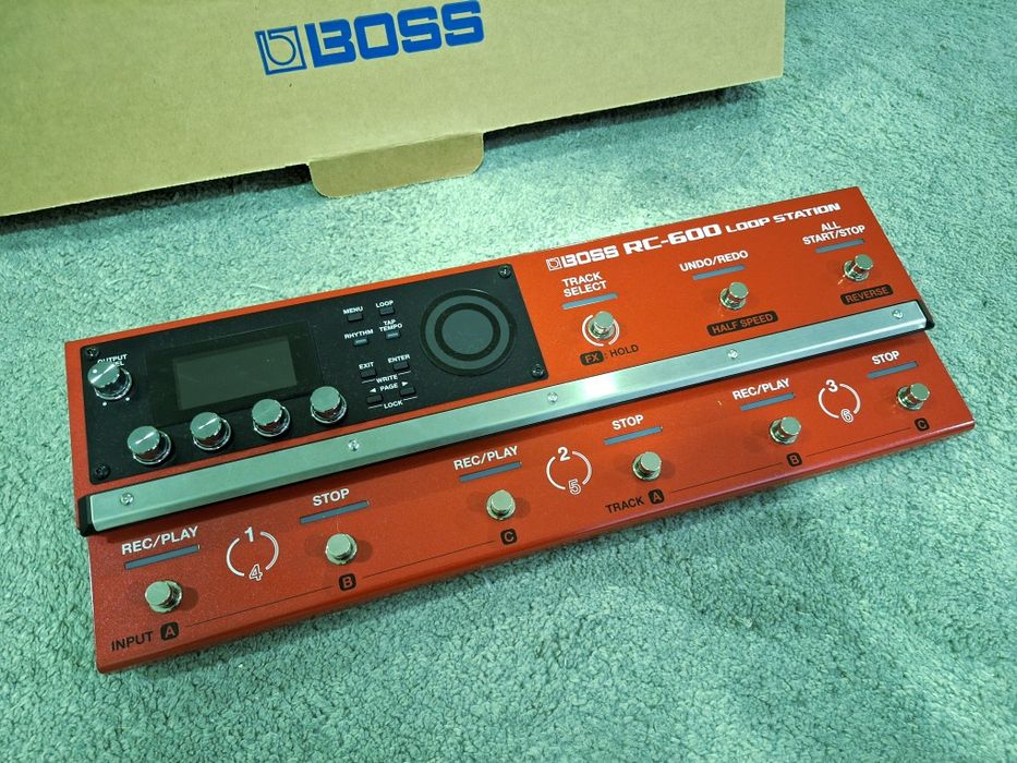 Boss RC 600 Looper  multi efeitos como novo.