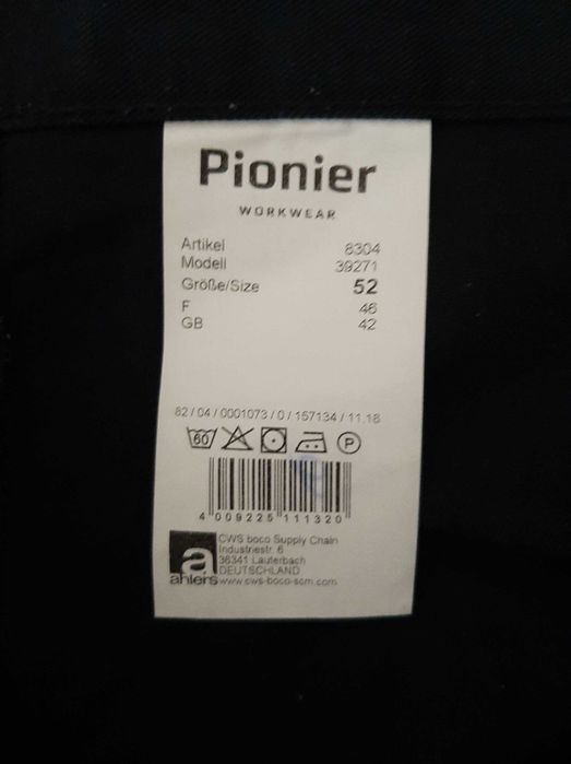 Робочі штани Pionier.