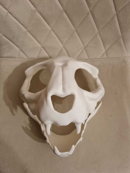 Furry fursuit mask base cosplay maska baza fursona head kemono