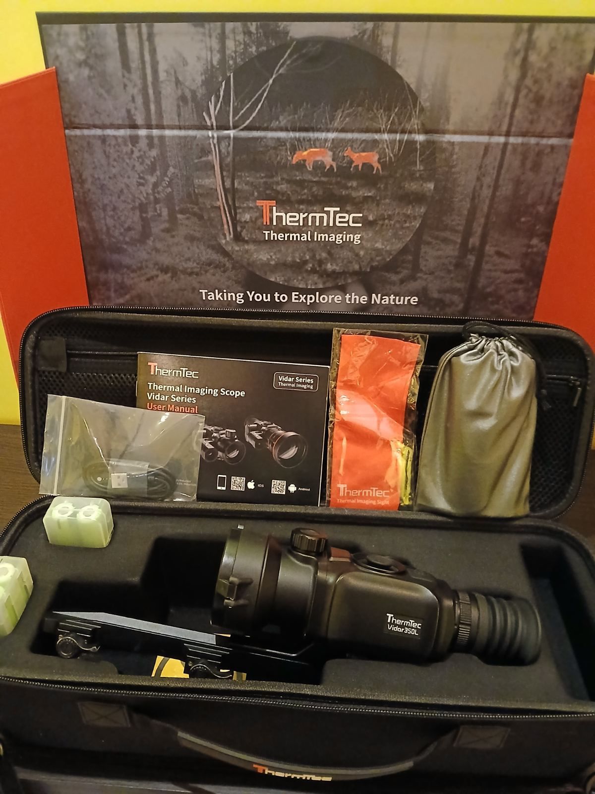 Тепловізійний приціл ThermTEC Vidar 650