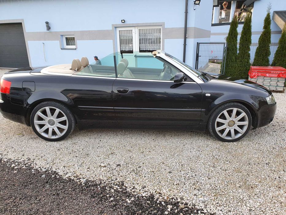 Audi A4 B6 Cabrio 1.8T LPG Automat Skóra Alu 18 cali Zamiana Zapraszam