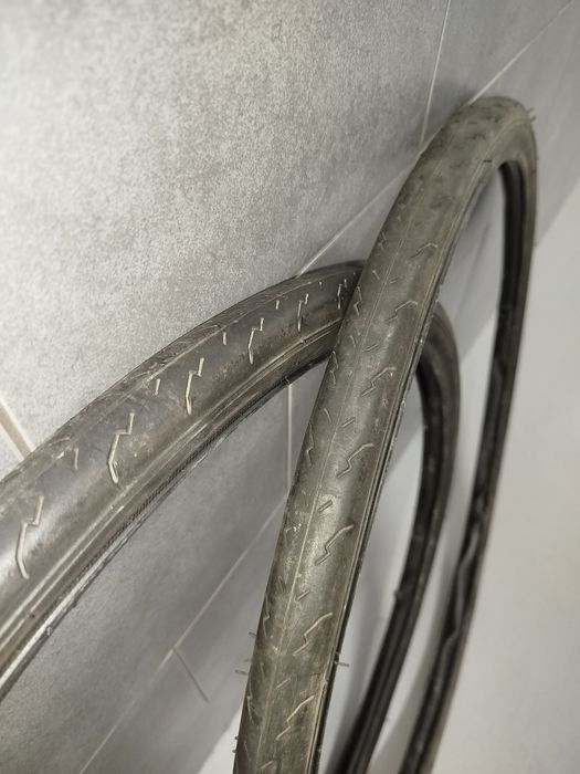 Pneus de estrada (26×1,25) + câmeras de ar para bicicleta