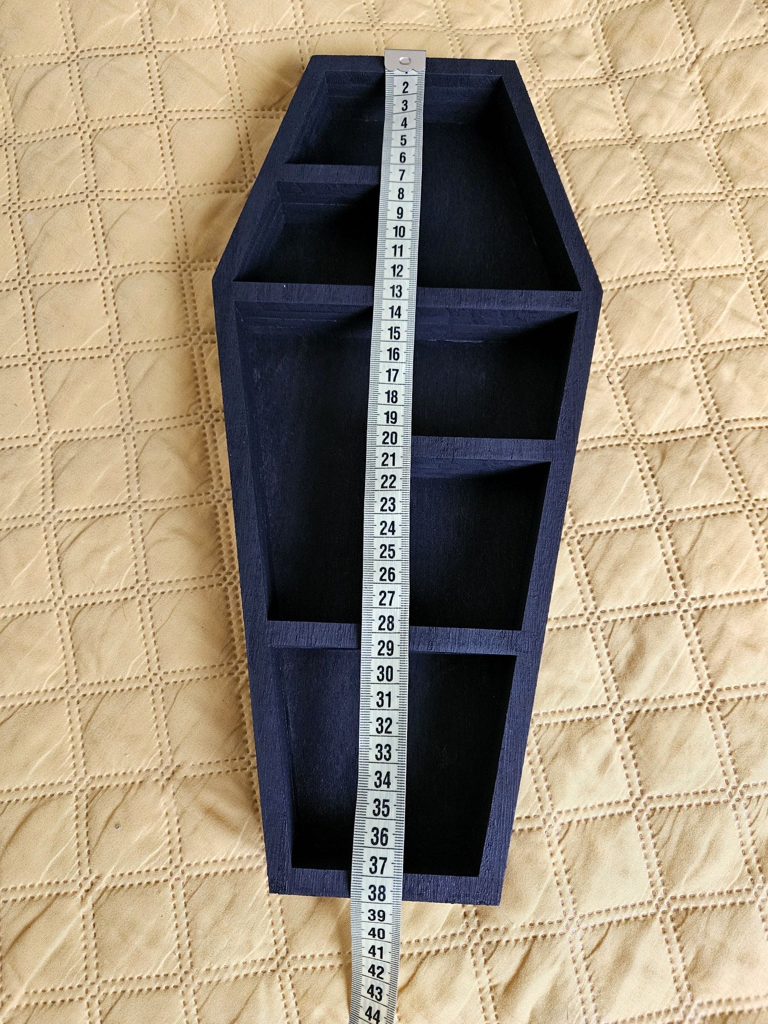 Oryginalna półka w kształcie trumny trumna coffin shelf