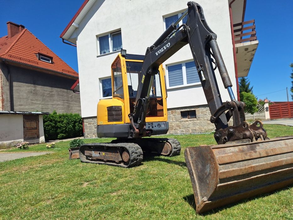 Minikoparka volvo ecr280 mini koparka 2009rok