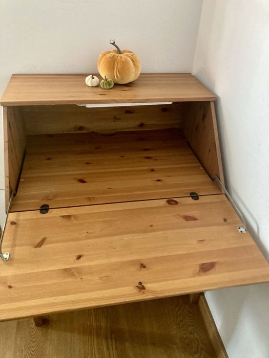 Ikea sekretarzyk leksvik hemnes drewno
