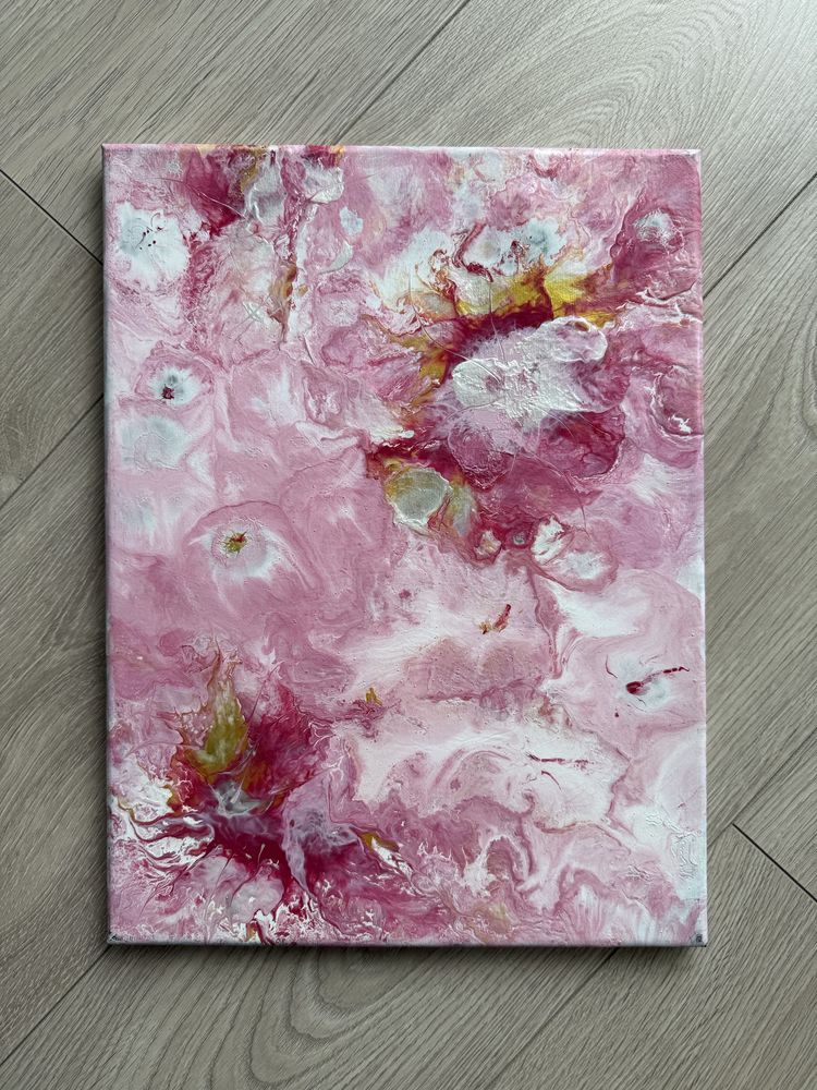 Obraz abstakcja 30x40 na płótnie akryl