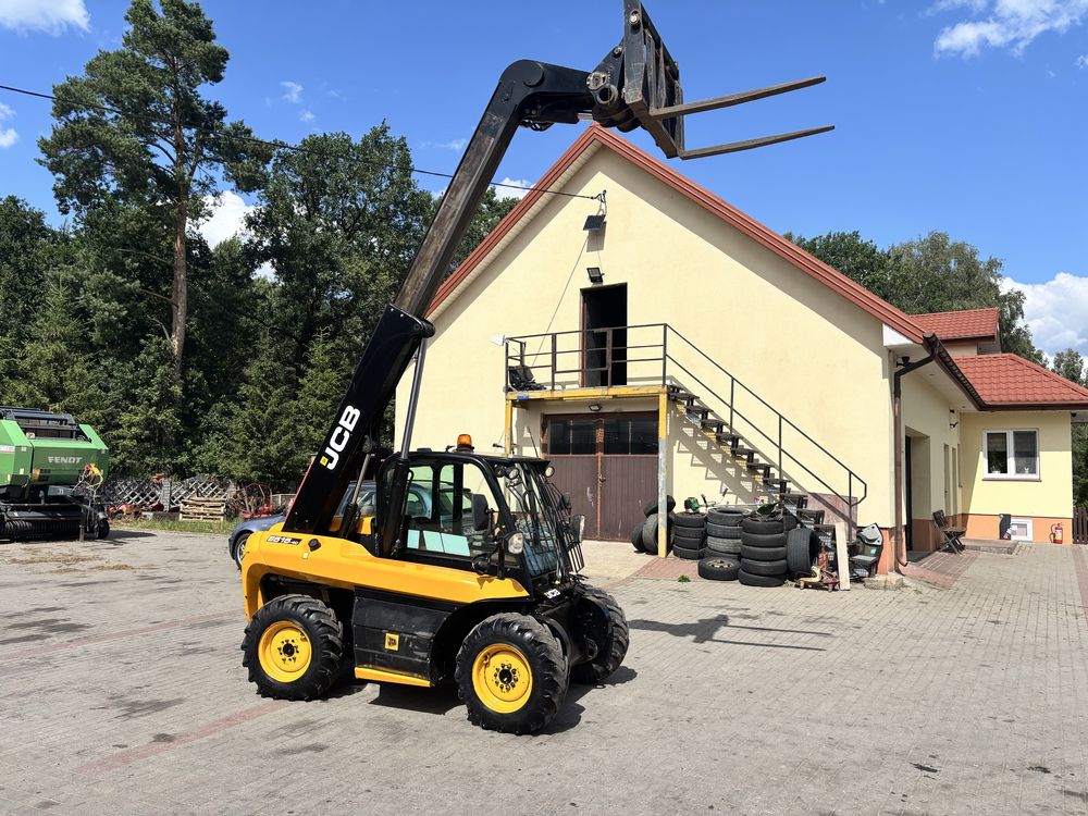 Mini ładowarka teleskopowa JCB 515.40 dużo osprzętu