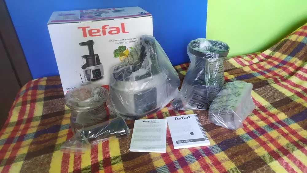 Wyciskarka wolnoobrotowa TEFAL Juice & Clean