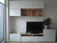 Zabudowa Besta IKEA szafka RTV