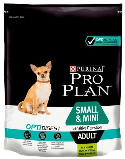 Karma dla psów małych i miniaturowych Purina Jagnięcina Prebiotyk 700g