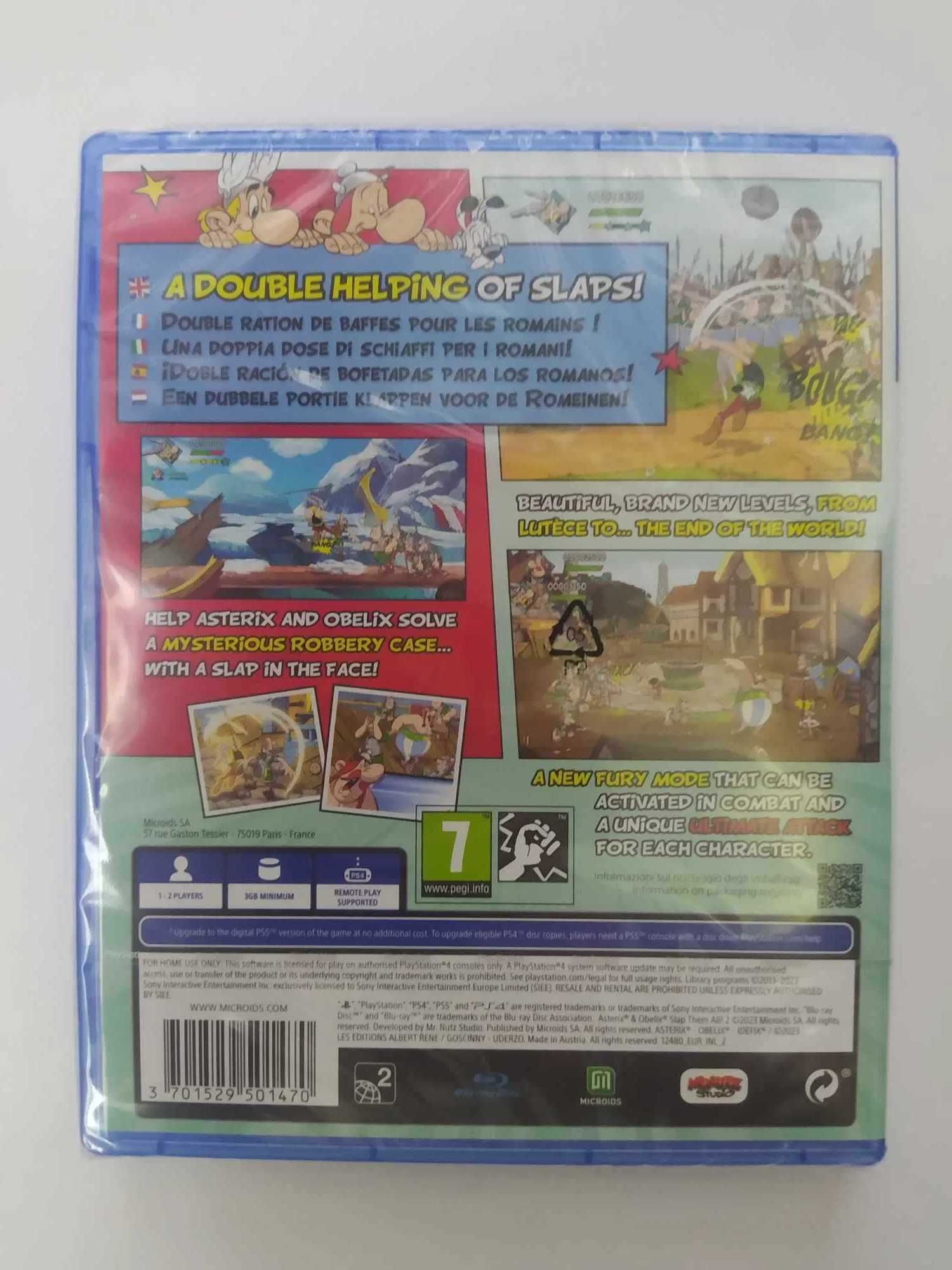 NOWA Asterix & Obelix: Slap Them All 2 PS4 folia