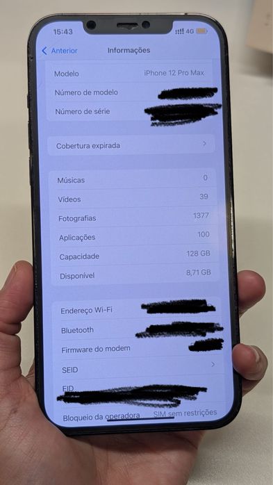 Iphone 12 Pro Max 128gb COMO NOVO