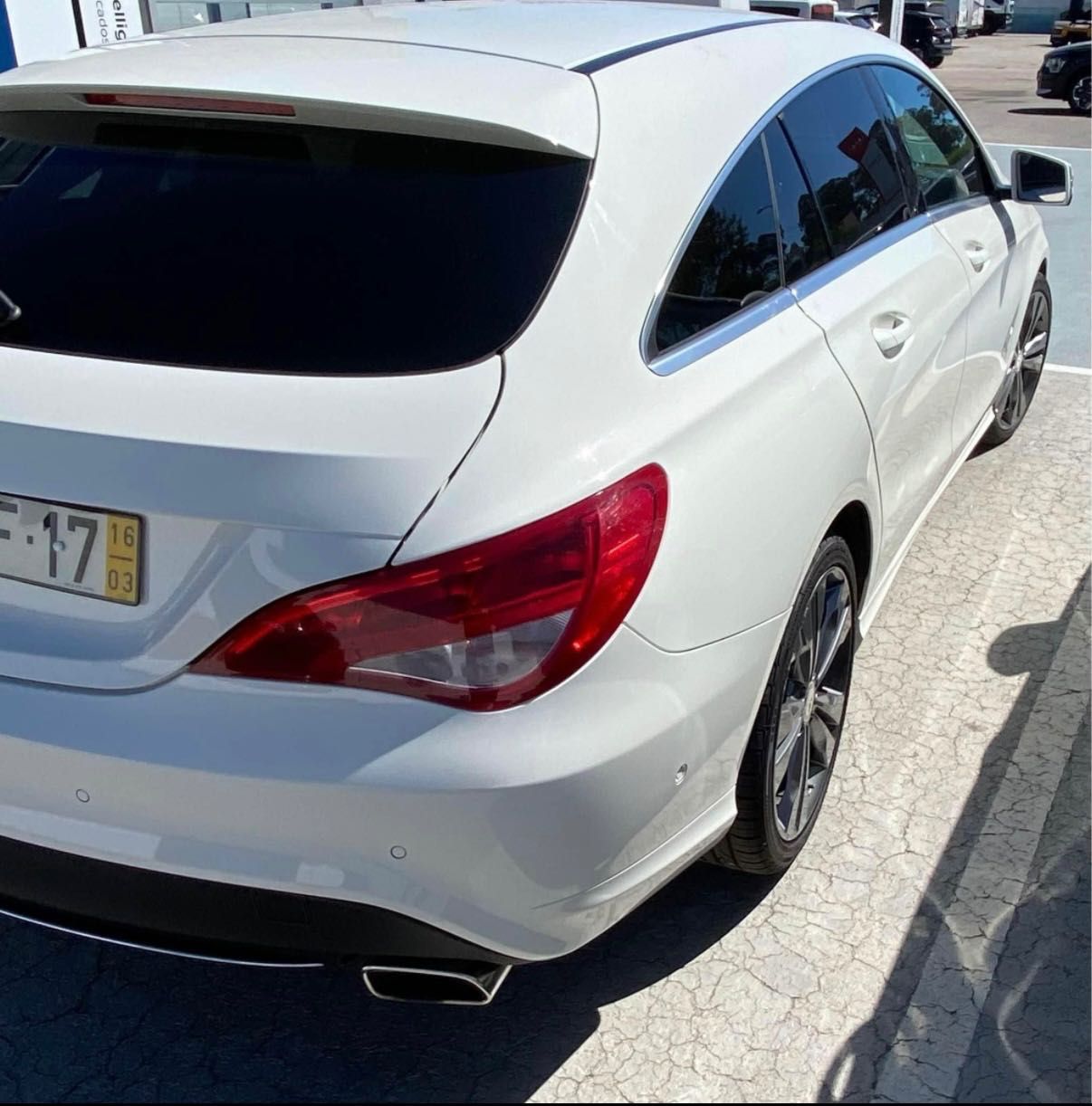 Mercedes cla 180d shooting 90.000 kilometros