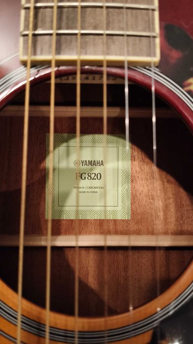 Violão Yamaha FG820 novinho