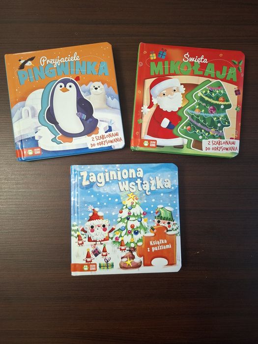 3 książeczki świąteczne